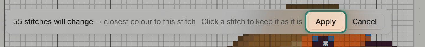The bar, Apply ringed